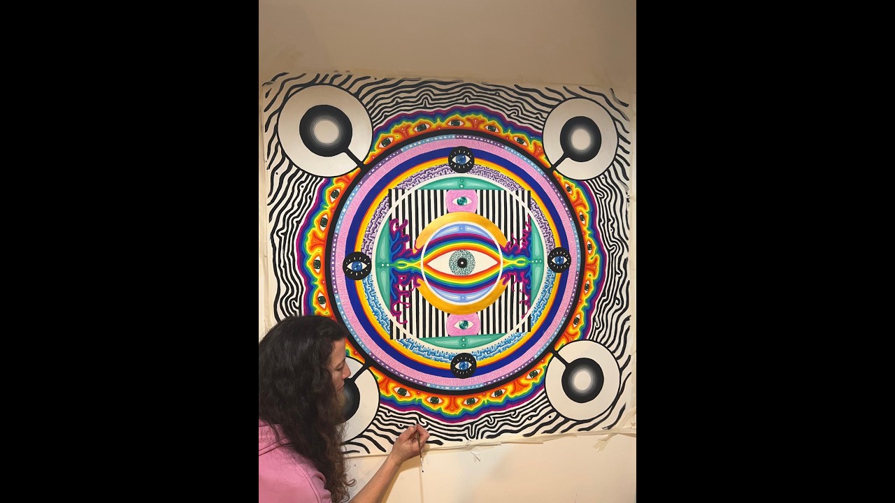 Trust the process. Chat with satisfying painting timelapse
