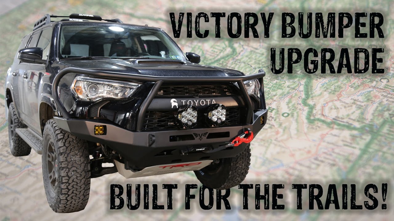 Toyota 4Runner Bumper Upgrade Before & After!