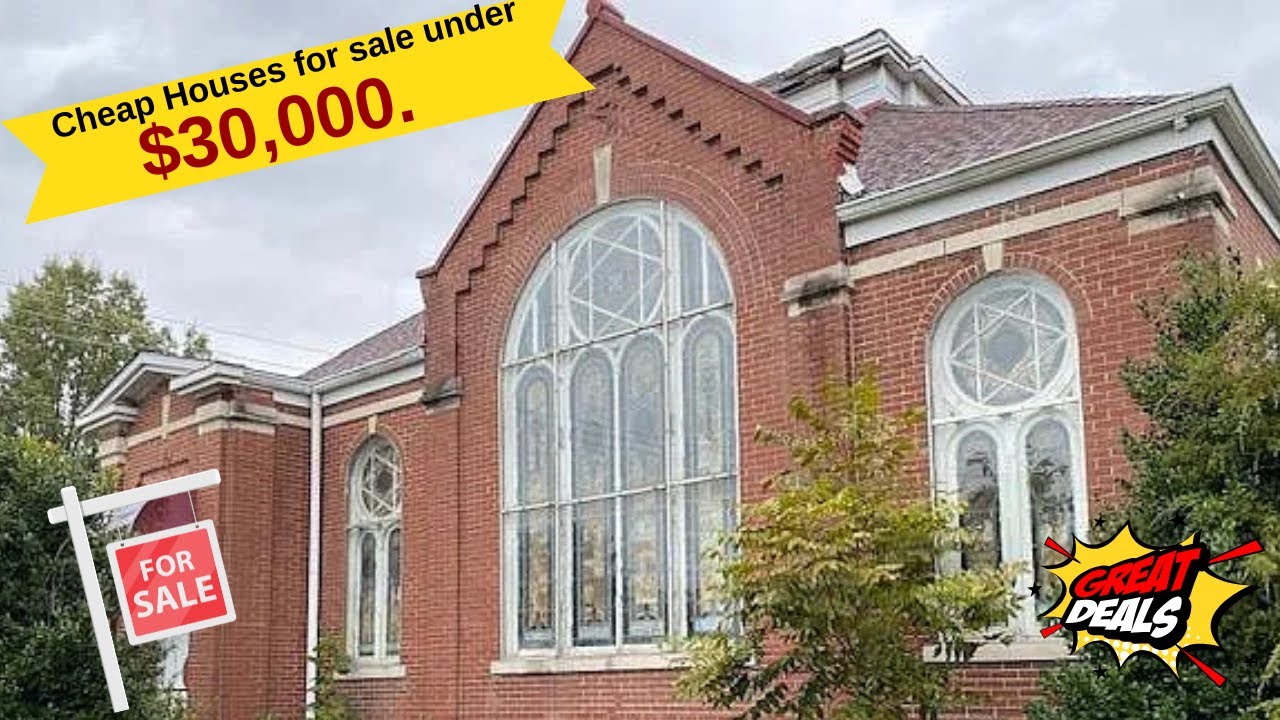 Cheap Homes for sale under $30,000