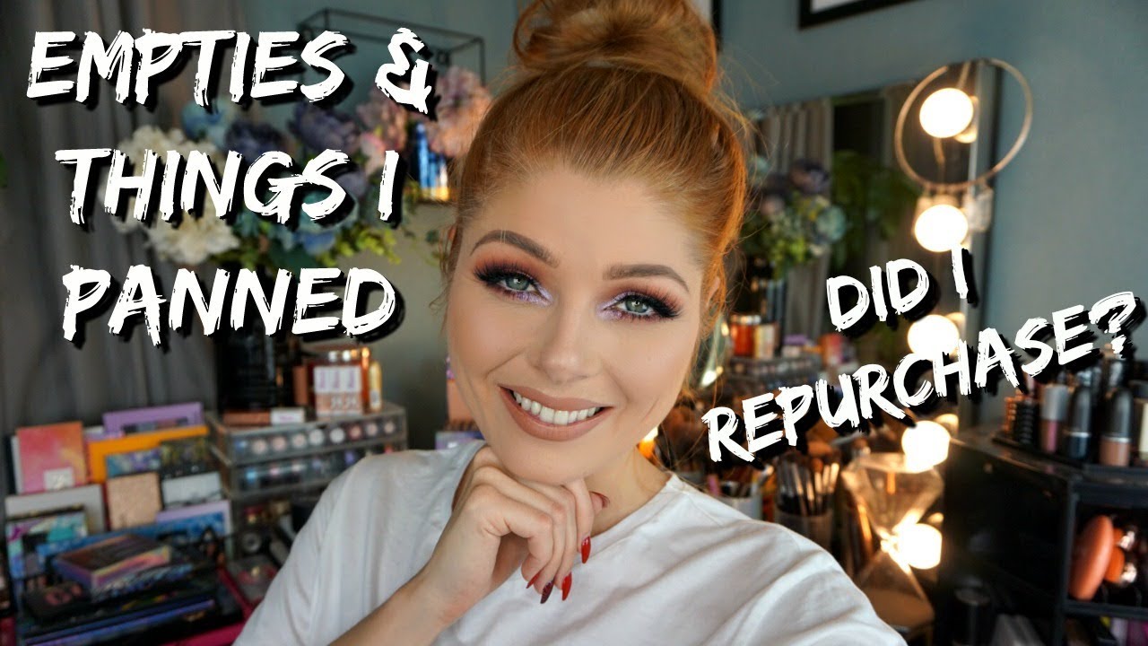 Empties & Things I've Hit Pan On + Pan Goals 2018