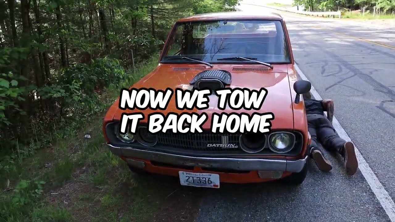 1974 Nissan Datsun 620 V8 BLOWS OUT REAR END!