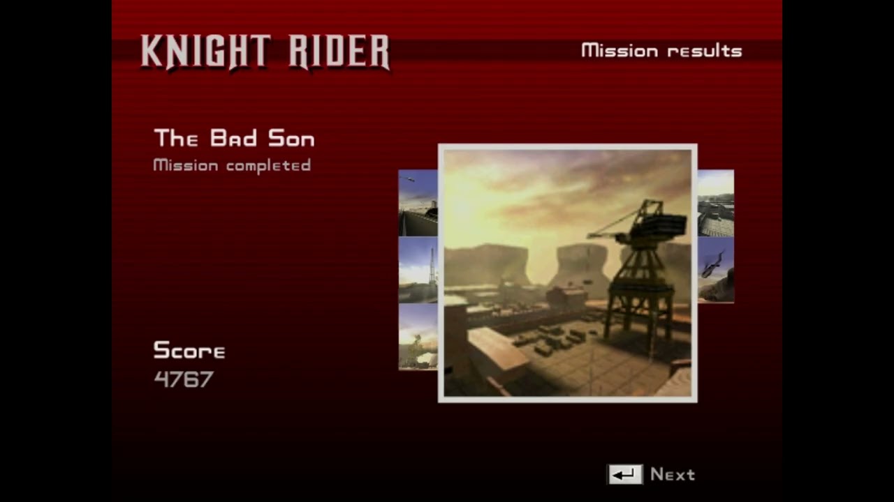 KNIGHT RIDER THE GAME EP6 THE BAD SON AND TUNNEL PART I