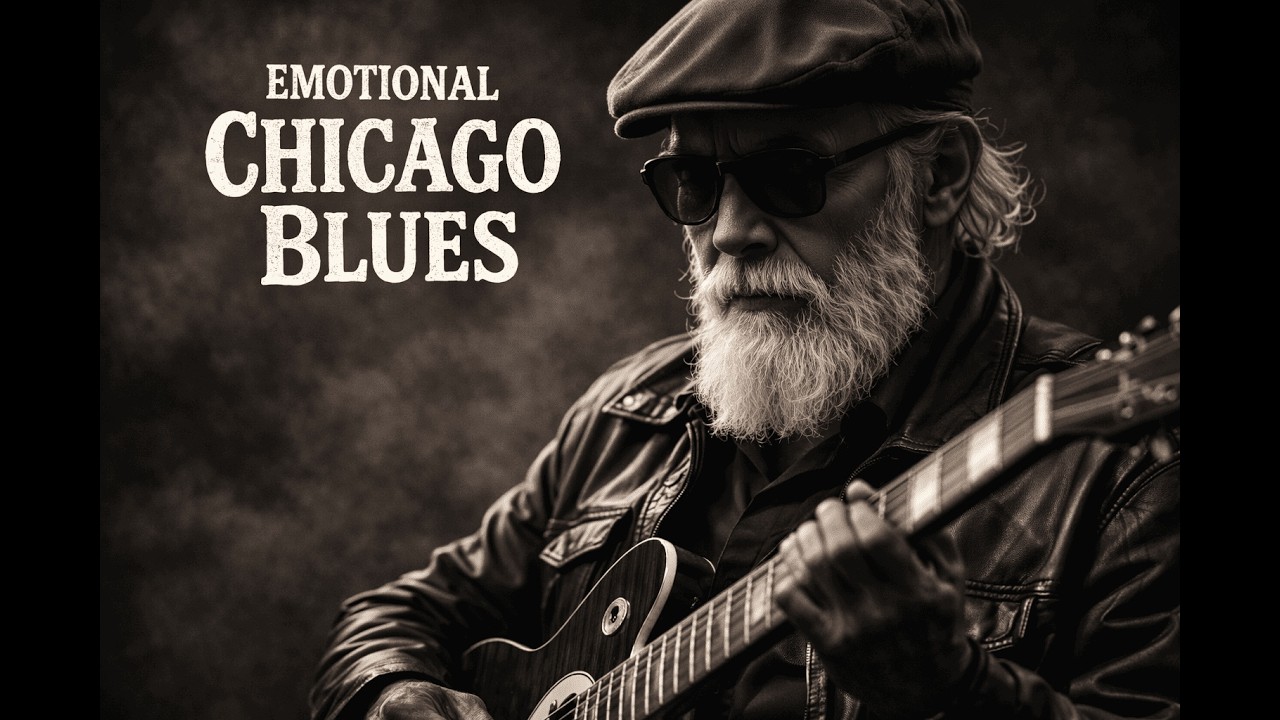 Chicago Greatest Hits –Emotional Chicago Blues Playlist | Midnight Relaxing Blues