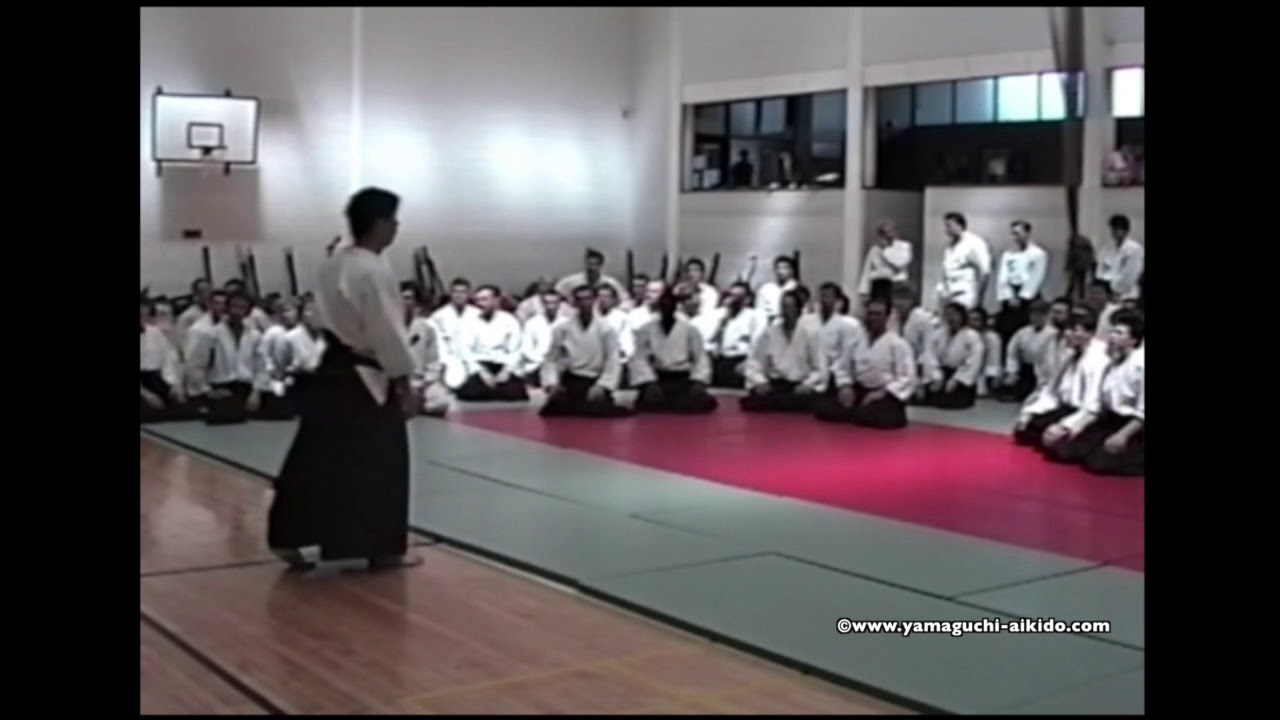 1990 Oxford U.K. Aikido Yamaguchi Seigo sensei