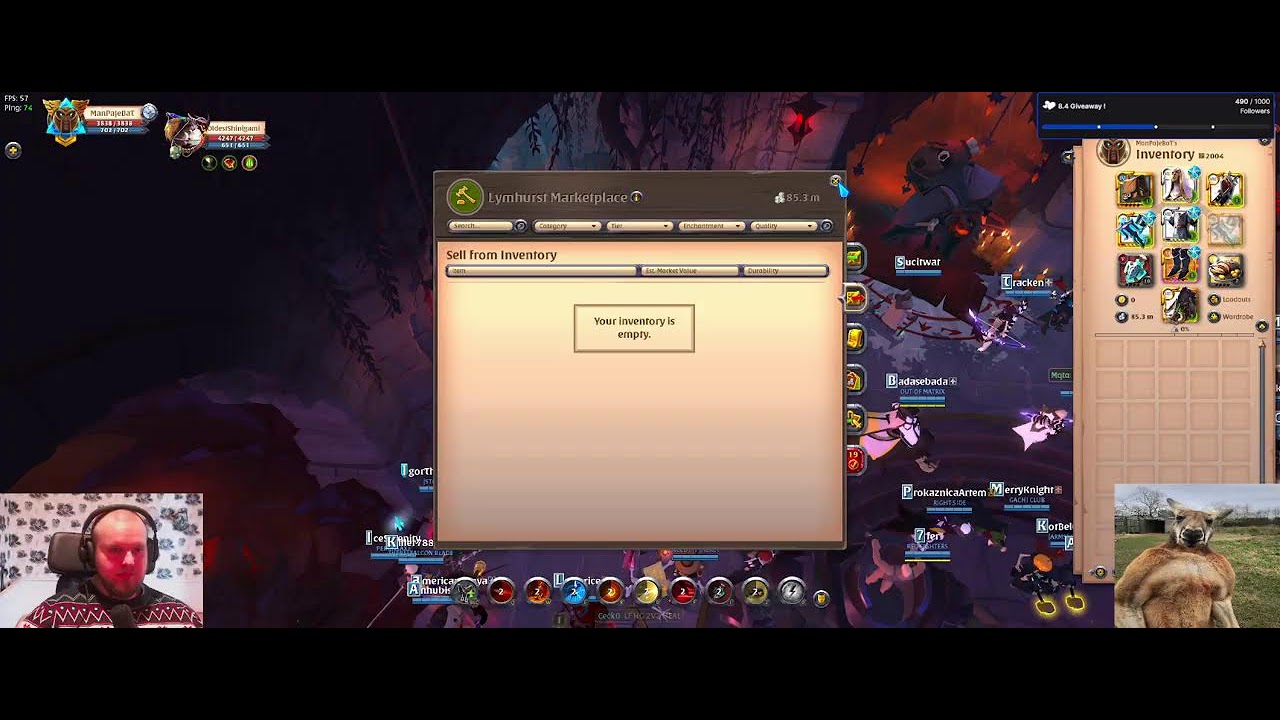 Albion online : DEPTHS ENJOYER IS HERE (I LOVE THIS CONTENT IM SORRY)