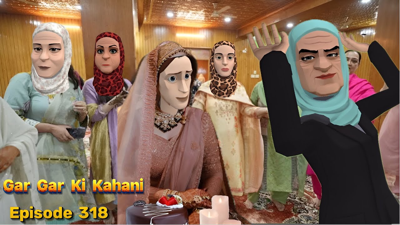 GAR GAR KI KAHANI | SAJU DARLING | EP 318 KASHMIRI CARTOON DRAMA