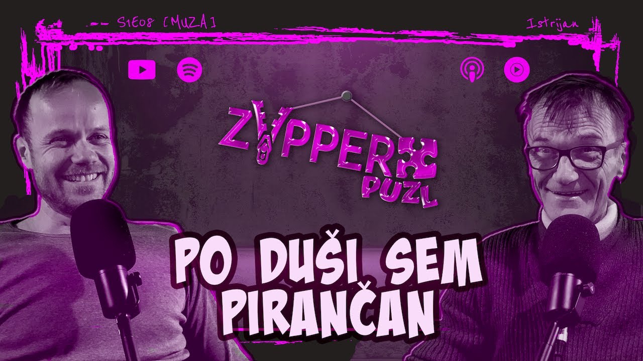 Po du&scaron;i sem Pirančan - Istrijan / Silverj / zYpper Puzl: MUZA [S1E08]