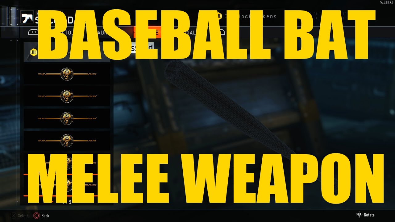 Call Of Duty Black Ops 3 Multiplayer - (MVP Baseball Bat Melee Weapon) (BO3 Multiplayer)