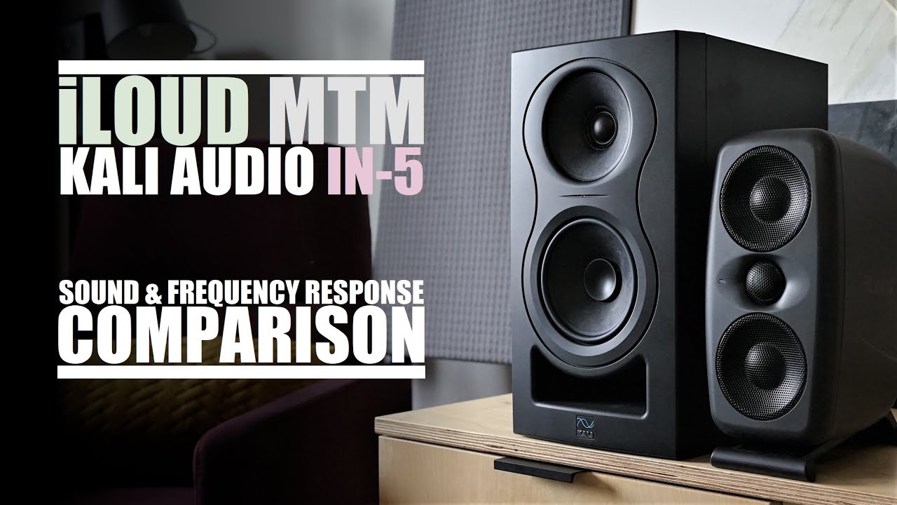 Kali Audio IN-5 против IK Multimedia iLoud MTM || Сравнение звука и частотных характеристик