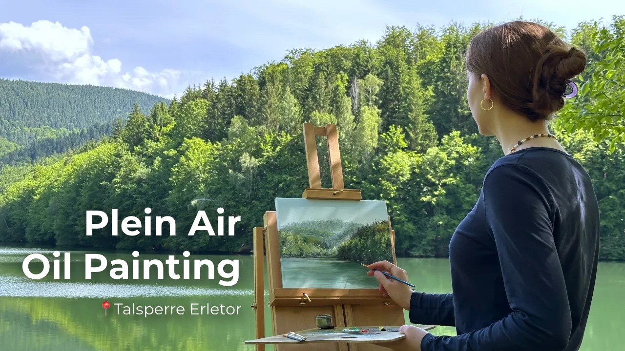 Plein Air Oil Painting 