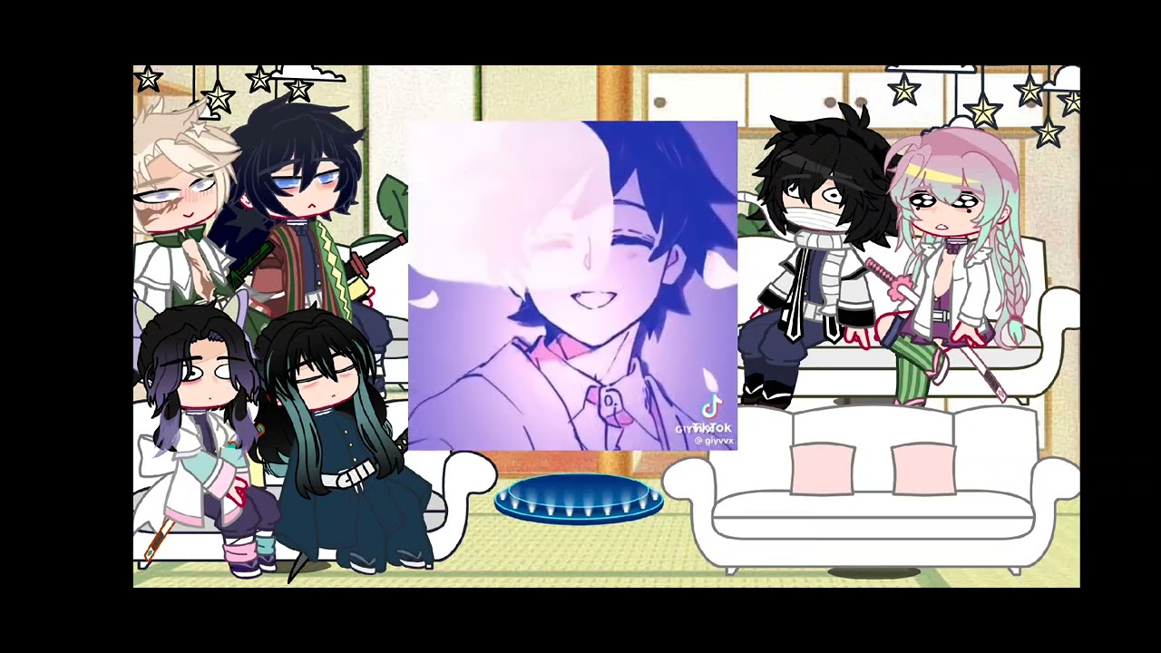 ★los pilares reaccionan a giyu tomioka y al sanegiyu ★#tomioka #sanemi #sanegiyuu   #gachaclub