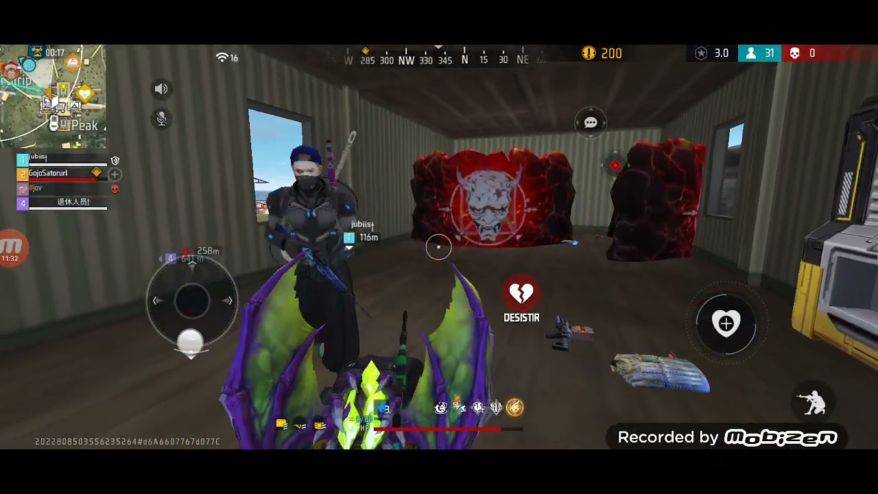 jogando ff com amigos e aleatorios