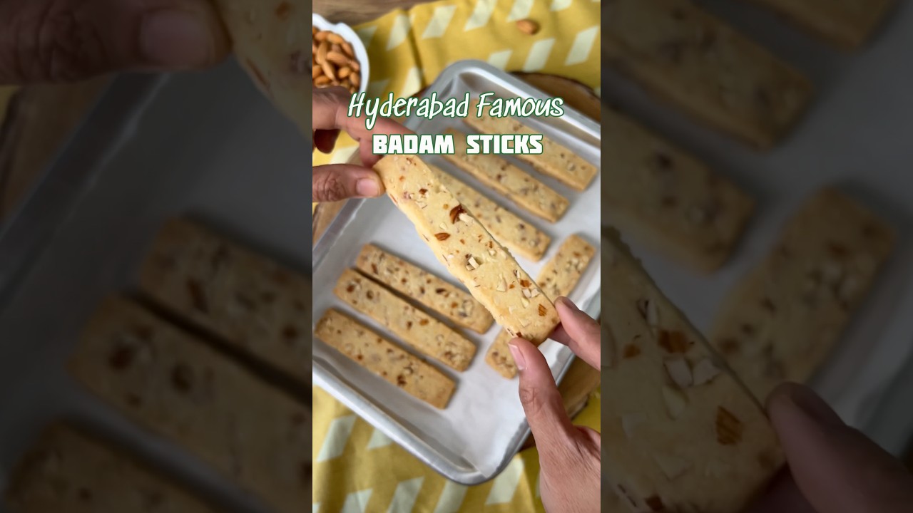 Hyderabad Famous Badam Sticks made at Home 🫶🏼