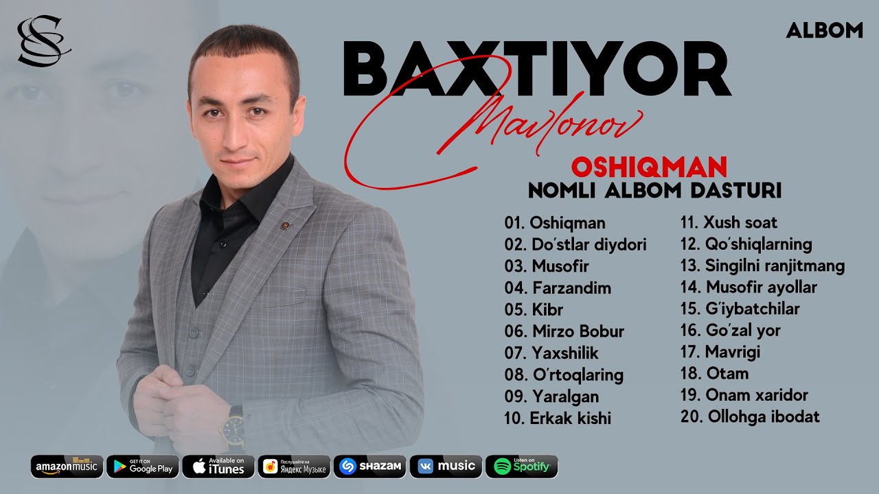 Baxtiyor Mavlonov - Oshiqman nomli albom dasturi 2023