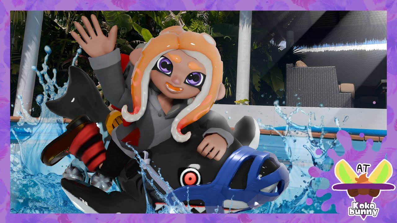 Splatoon In Real Life Part 2!! - Octoling&rsquo;s fun day out!! [Blender Animation]