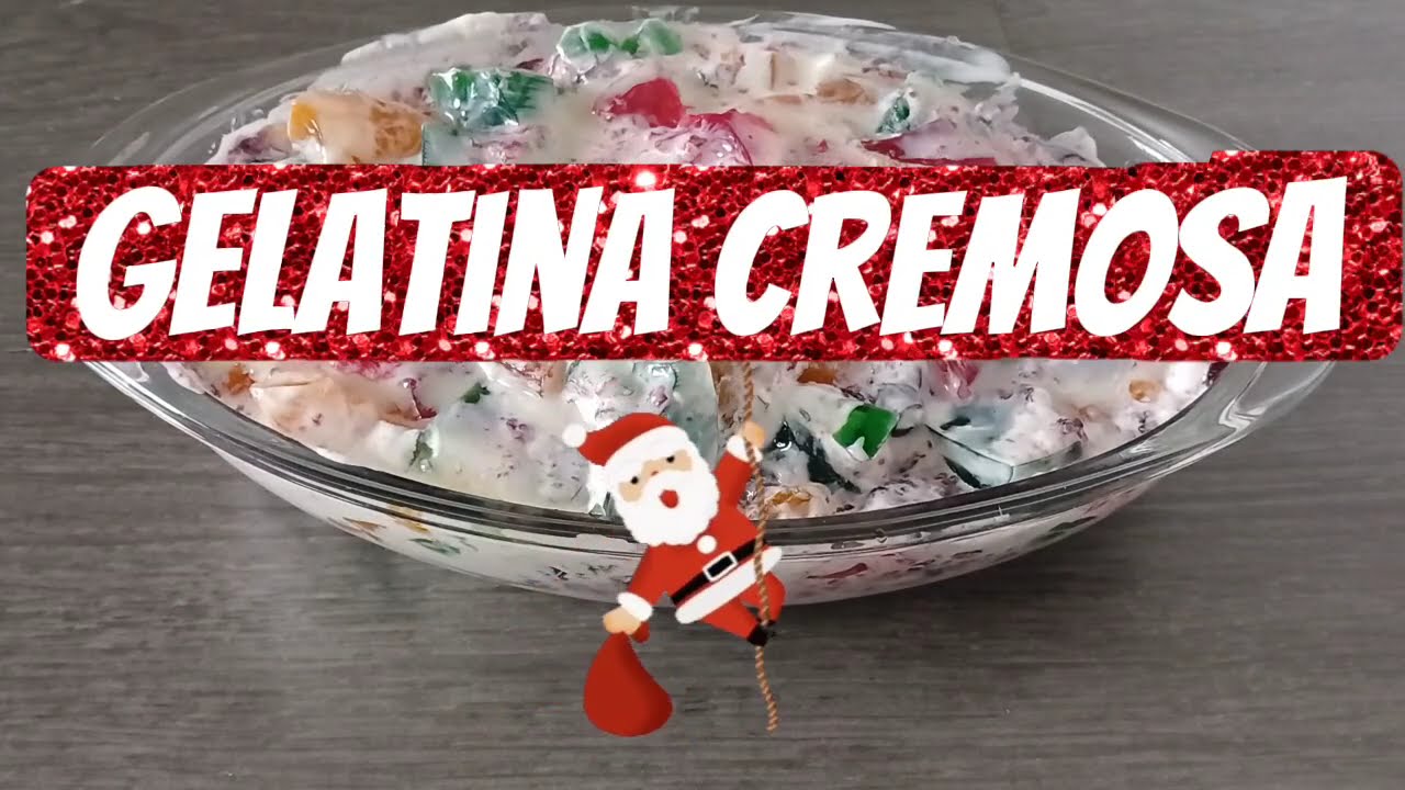 Gelatina cremosa