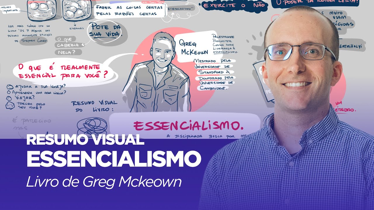 RESUMO VISUAL DO LIVRO ESSENCIALISMO DE GREG MCKEOWN