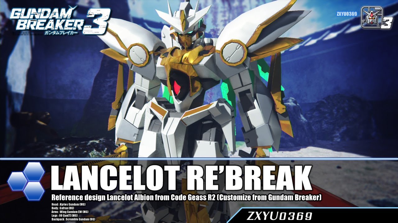 [PS4] Gundam Breaker 3 : Lancelot RE'break