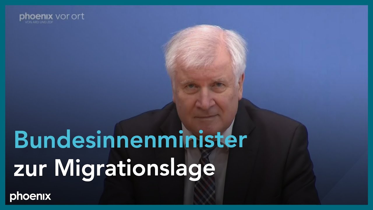 BPK: Innenminister Seehofer (CSU) zur Migrationslage an der Grenze zu Polen
