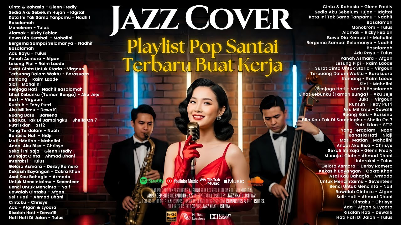 Lagu Viral Santai Temani Kerja 2026 | Smooth Jazz Cover by JAZZ KHATULISTIWA