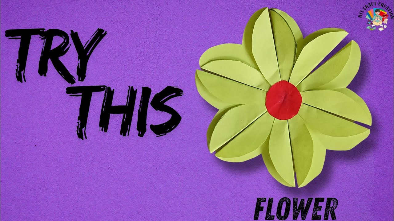 How to Make a Stunning 3D Paper Daisy Flower 🌼 | Easy DIY Paper Craft | BTS Craft Creation 