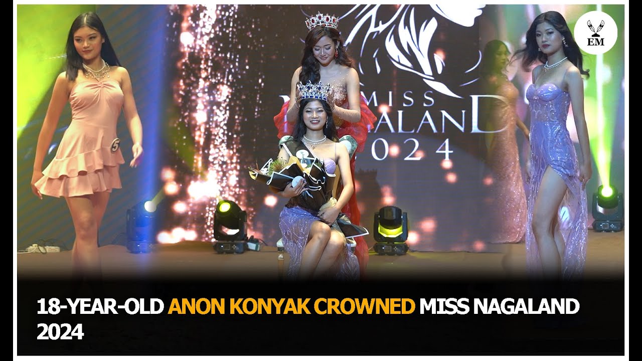 18-year-old Anon Konyak crowned Miss Nagaland 2024