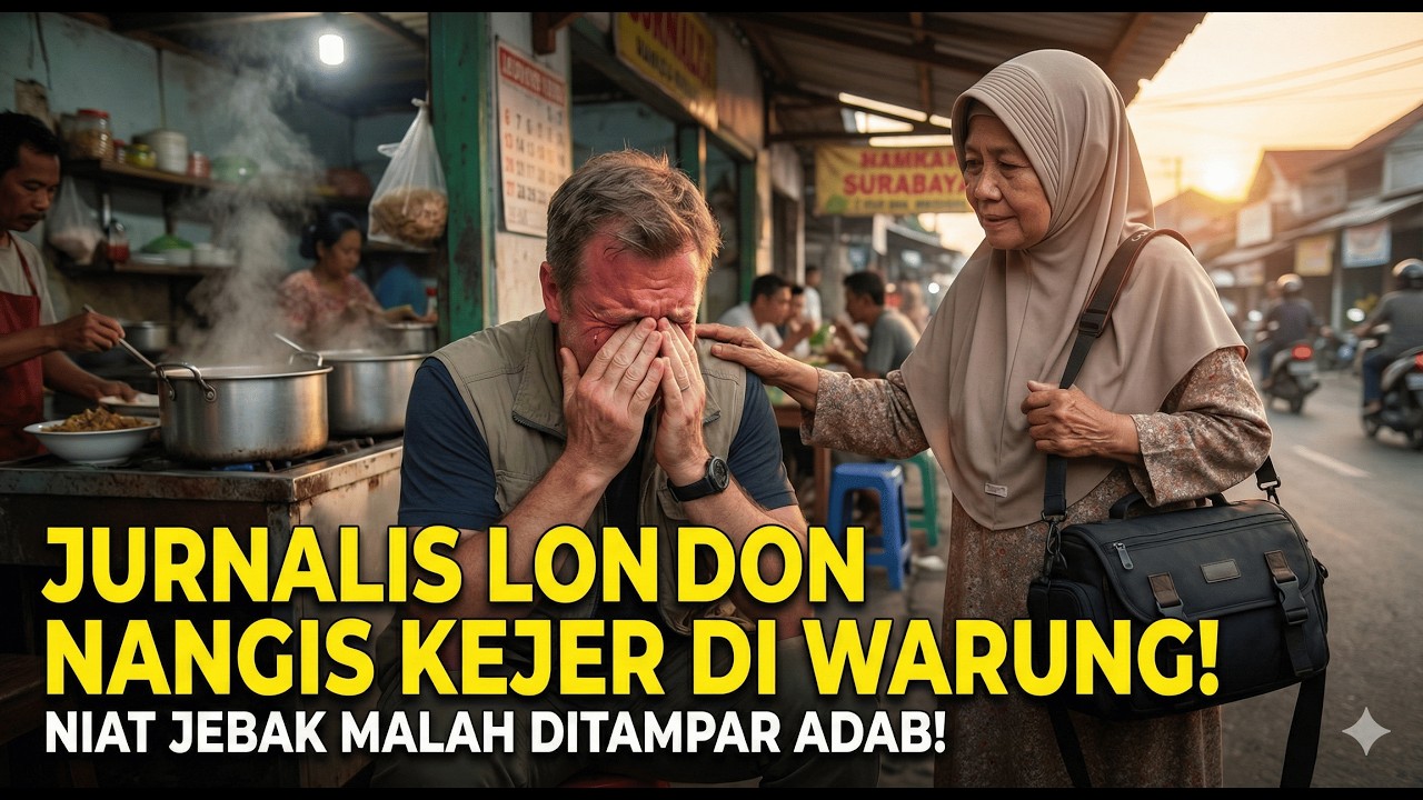 NIAT JEBAK MALING SURABAYA! Jurnalis Inggris Malah Nangis Kejer Lihat Kelakuan Asli Warga +62!