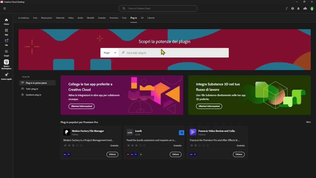 Videoguide - Download and Install Extensions, Plugins, Addons from Adobe Creative Cloud, Free, Easy