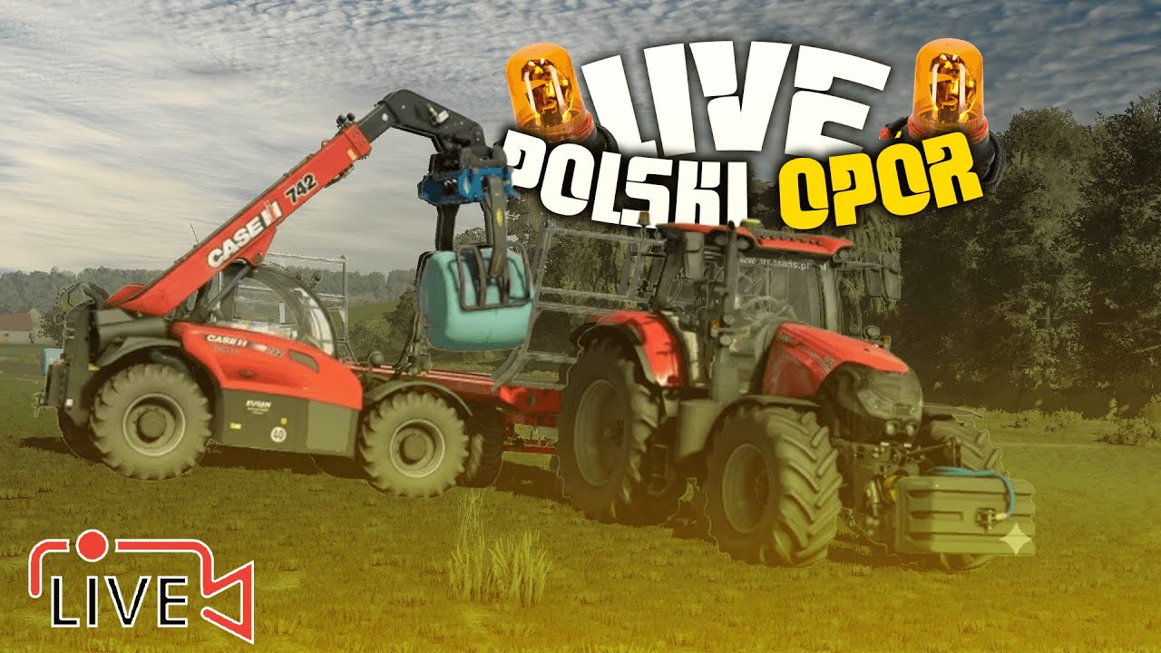 🔴𝗟𝗜𝗩𝗘 𝗢𝗡: Wbijaj Na Pogaduchy 😎|Luźne Granie|1zł=2 minuty #live  #fs25