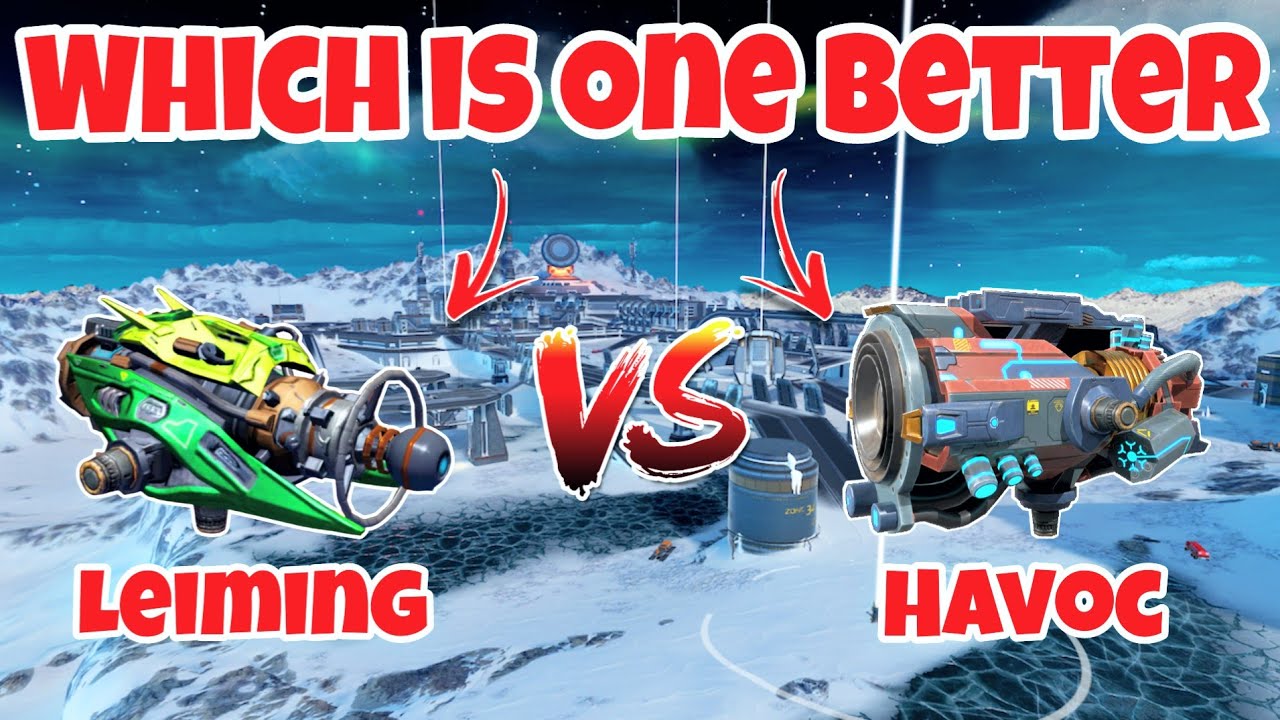 WR🔥Leiming VS Havoc Weapon Comparisons |WAR ROBOTS|