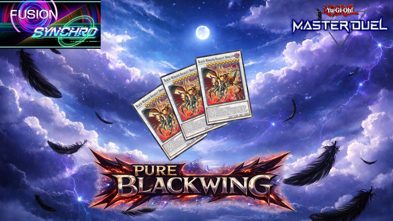 DOMINATE The Fusion x Synchro Festival / Event With This PURE Blackwing Deck | Yu-Gi-Oh! Master Duel
