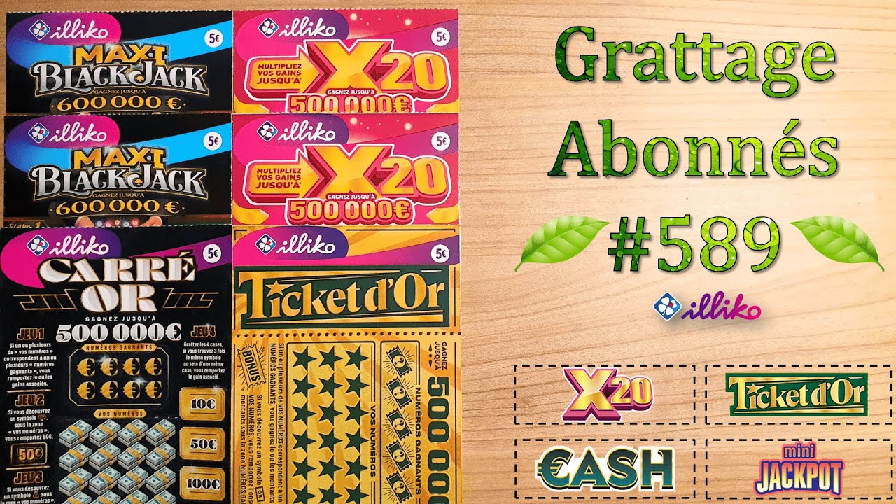 Grattage Abonnés #589 • FDJ/Illiko