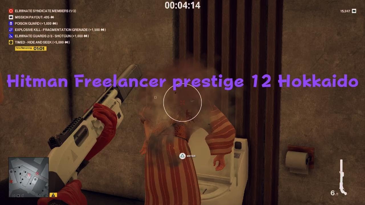 HITMAN Freelancer prestige 12 Hokkaido