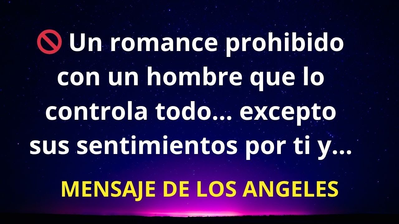 🚫 Un romance prohibido con un hombre que lo controla todo… excepto sus sentimientos por ti y...