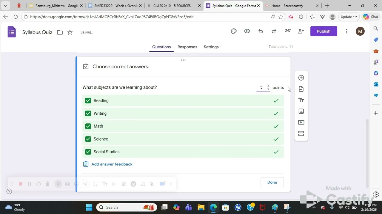 Google Forms Tutorial