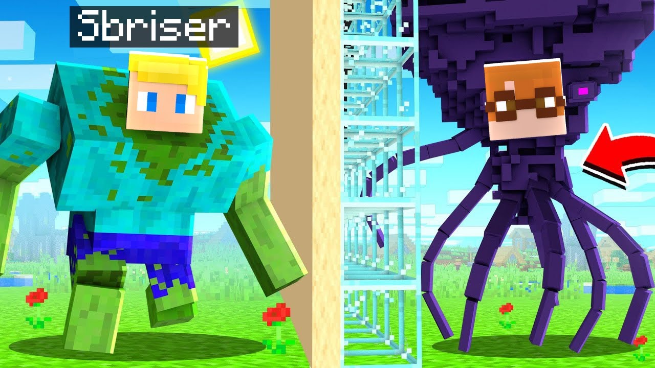 Sbriser vs Krukko MOB BATTLE BOSS CHALLENGE!