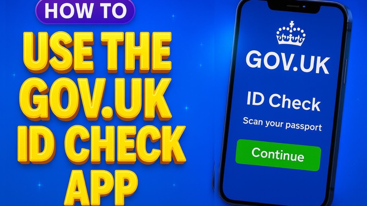 How To Use The GOV.UK ID Check App (EASY 2025)