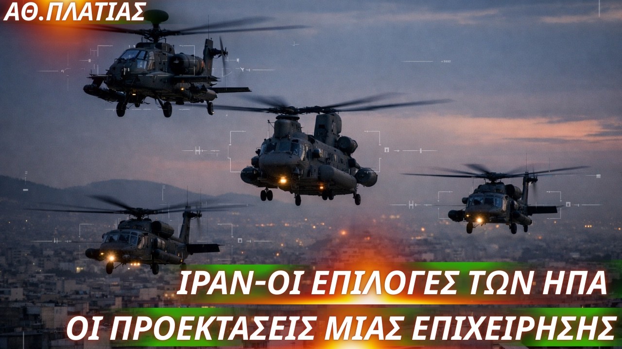 Αθανάσιος Πλατιάς:Ιράν-Οι επιλογές των ΗΠΑ, οι προεκτάσεις μιας επιχείρησης, σενάρια επόμενης ημέρας