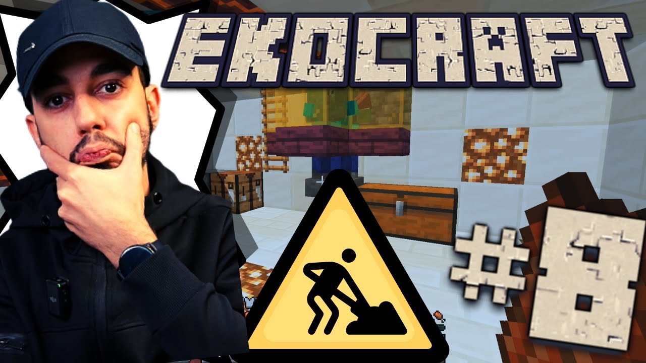 ⚠️ Lavori in corso alla FARM EXP ZOMBIE!!! EKOCRAFT #8 [Minecraft ita]
