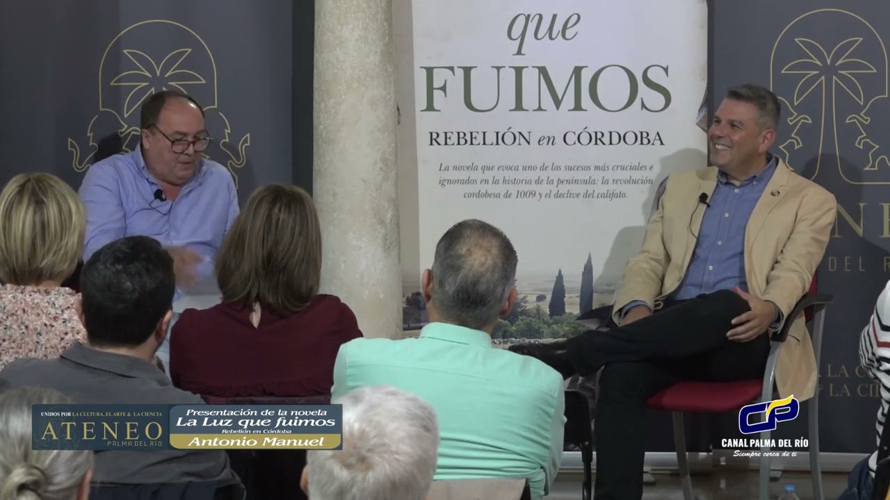 Ateneo de Palma del Río - Antonio Manuel presenta su libro 