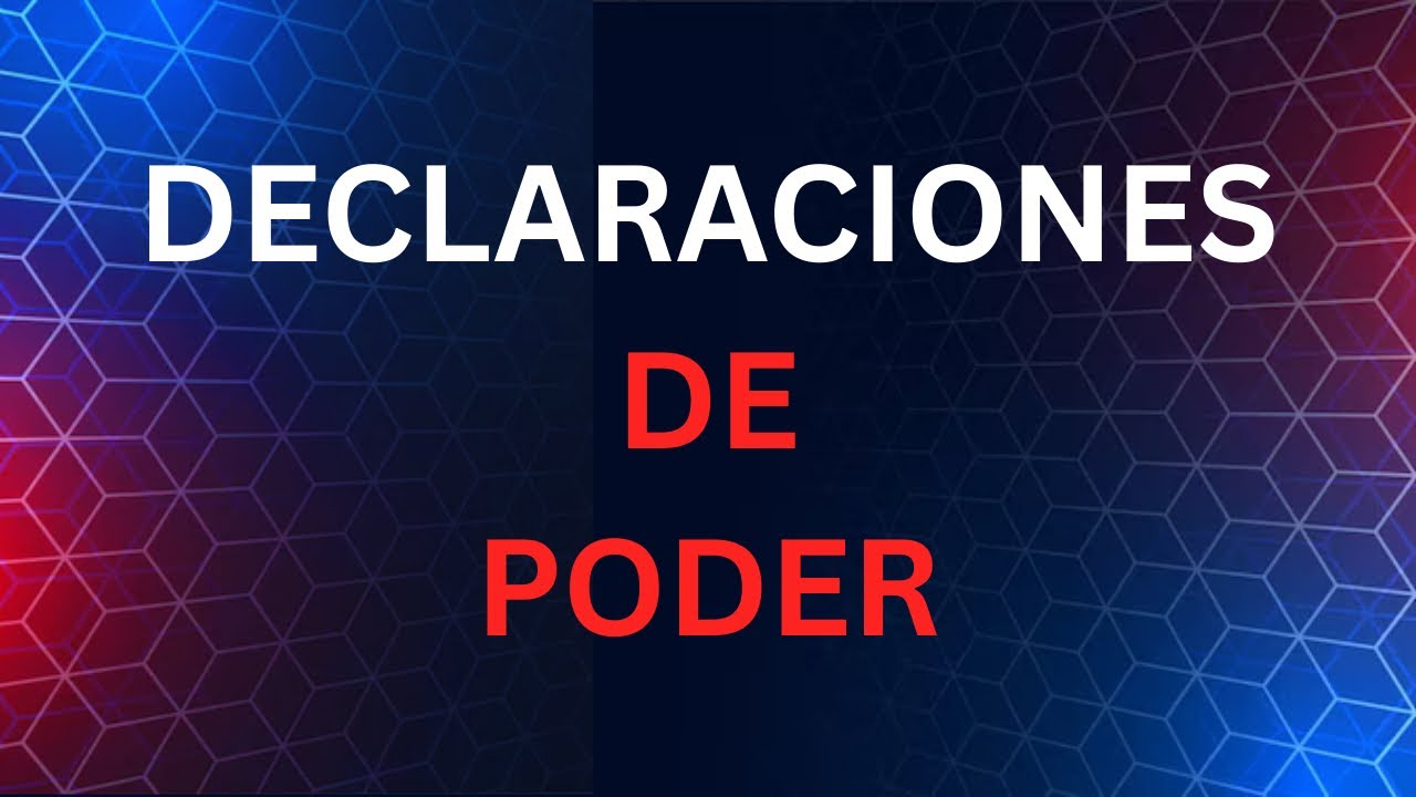 🔥Declaraciónes poderosas de rompimiento📜