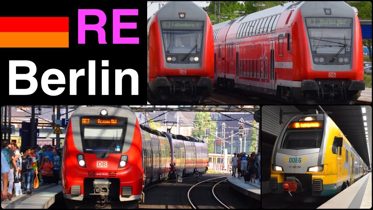 Regional Express in Berlin [Series 442, VT646, 182, 112]