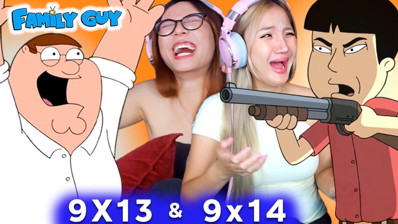 Asian Girls React | Family Guy Season 9 | Ep 13 & 14 (Family Guy Reaction)