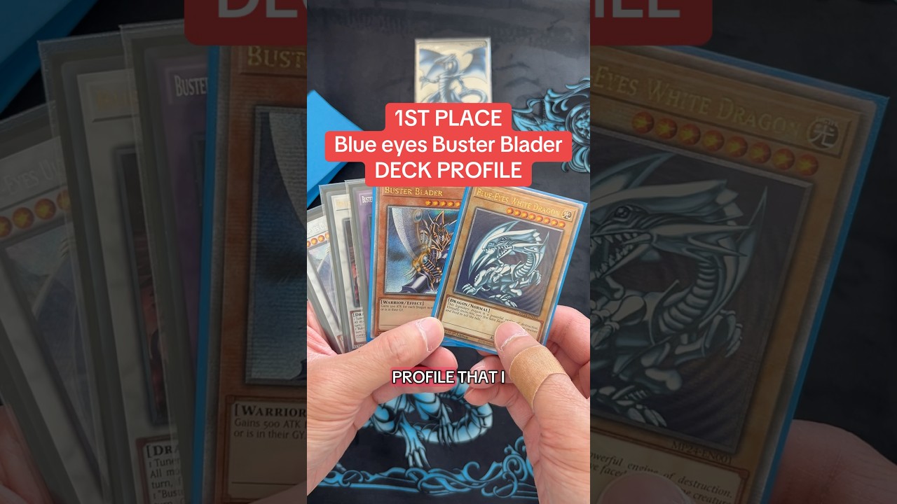1ST PLACE BLUE EYES BUSTER BLADER DECK PROFILE #yugioh