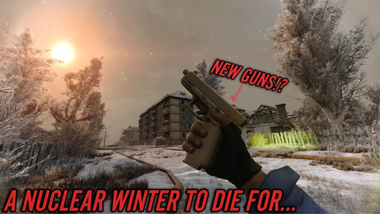 I Turned S.T.A.L.K.E.R into a SNOWY NUCLEAR Wasteland...and It's AMAZING...