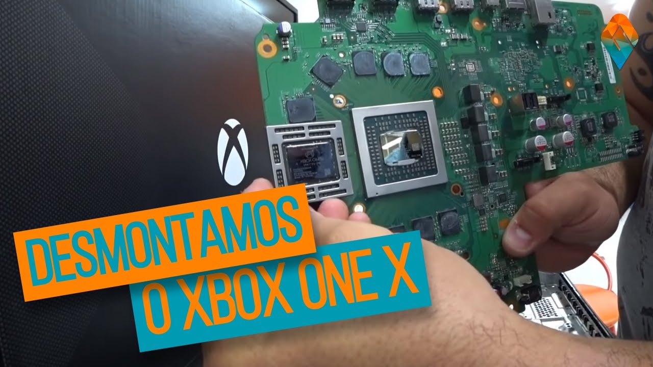 Desmontamos o XBOX ONE X project Scorpio Edição limimitada Microsoft