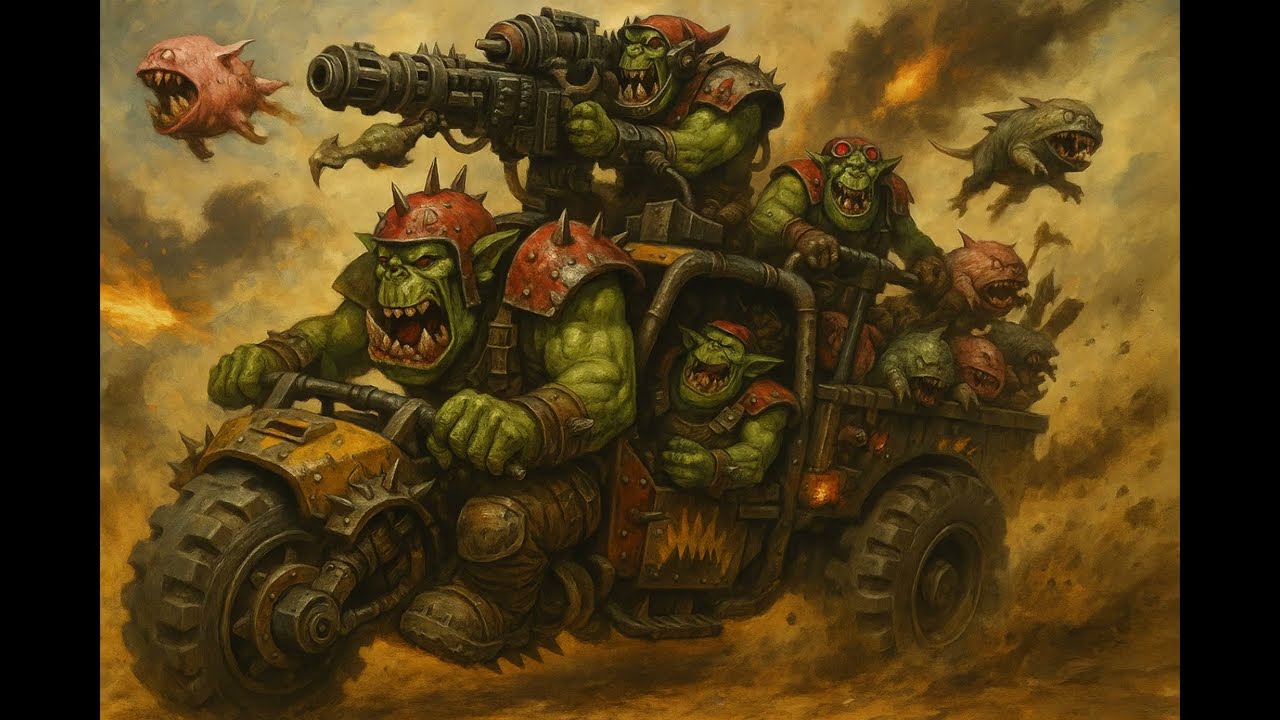 WAAAGH! Gone Wild – Ork Metal Warhammer 40K Song |  Warhammer Orks Song|