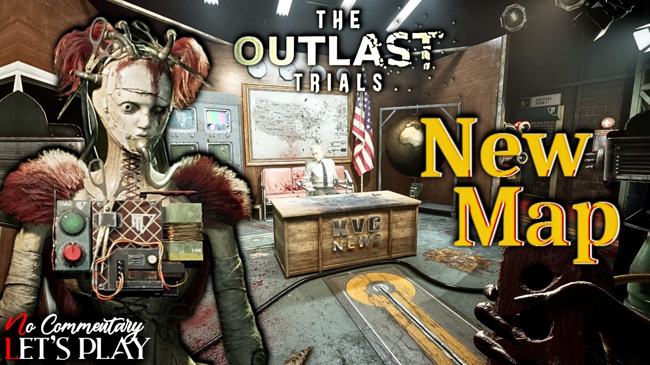 THE OUTLAST TRIALS - NEW MAP: THE TELEVISION STUDIO - SILENCE THE IDOL  |1440p/60fps| #nocommentary