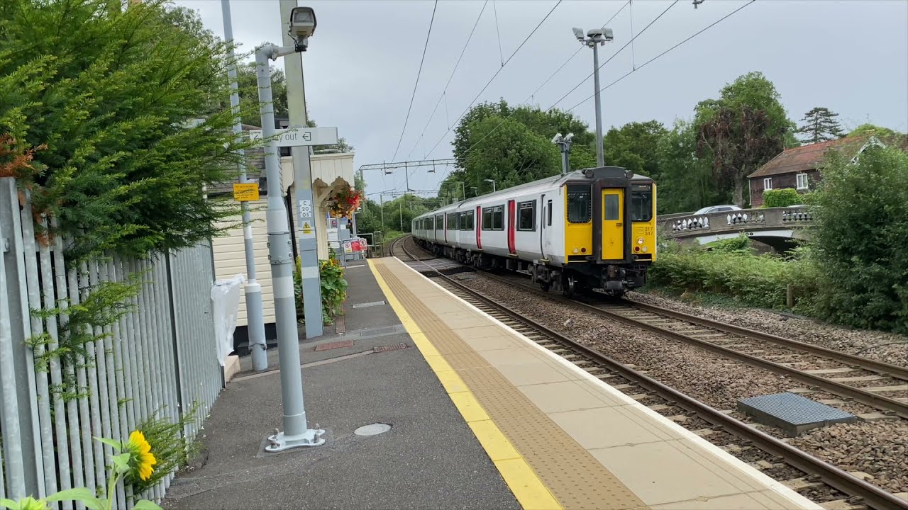 Greater Anglia Trains at Roydon on July 28th 2021
