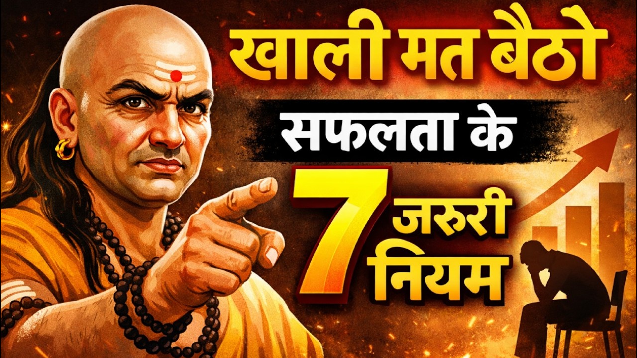 असली सफलता के 7 राज: चाणक्य की सीख | chanakya niti motivation
